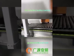 Mesin penempaan induksi dengan sistem pengumpanan