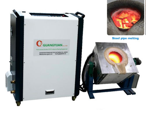 Pasokan listrik 220V/380V/415V/440V/480V Perangkat peleburan induksi untuk peleburan 1-1000kg/jam