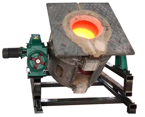 1800°C Max Suhu Frekuensi Menengah Tungku Peleburan Induksi Untuk Metal Casting