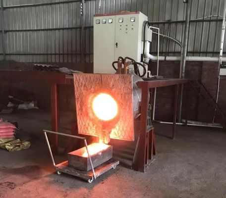 Mesin Pemanasan Induksi Suhu Tinggi Max. Temp 1800C Sistem Kontrol IGBT
