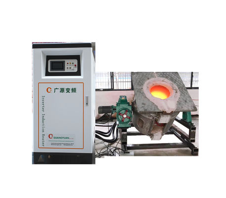 Industrial Induction Melting Device Max. Suhu 1800C Sistem kontrol IGBT