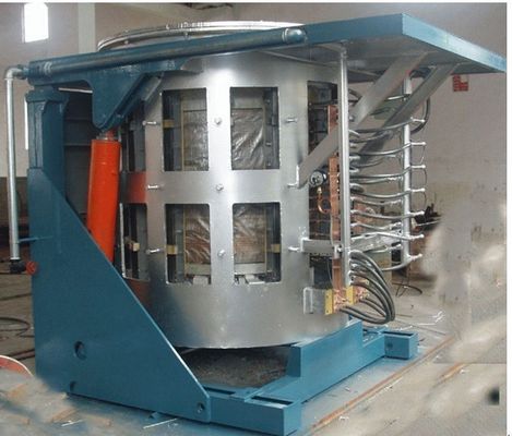 Emergency Stop Induction Melting Machine 1-1000kg/H Kapasitas Induction Crucible Oven